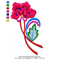 Flower Embroidery Stitch 40